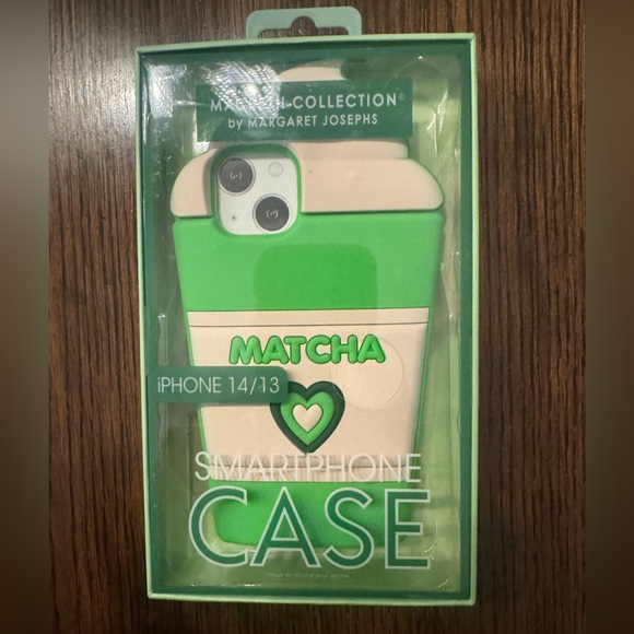 Macbeth Collection By Margaret Josephs Smartphone Case Matcha Cup iPhone 14/13 - Picture 2 of 4